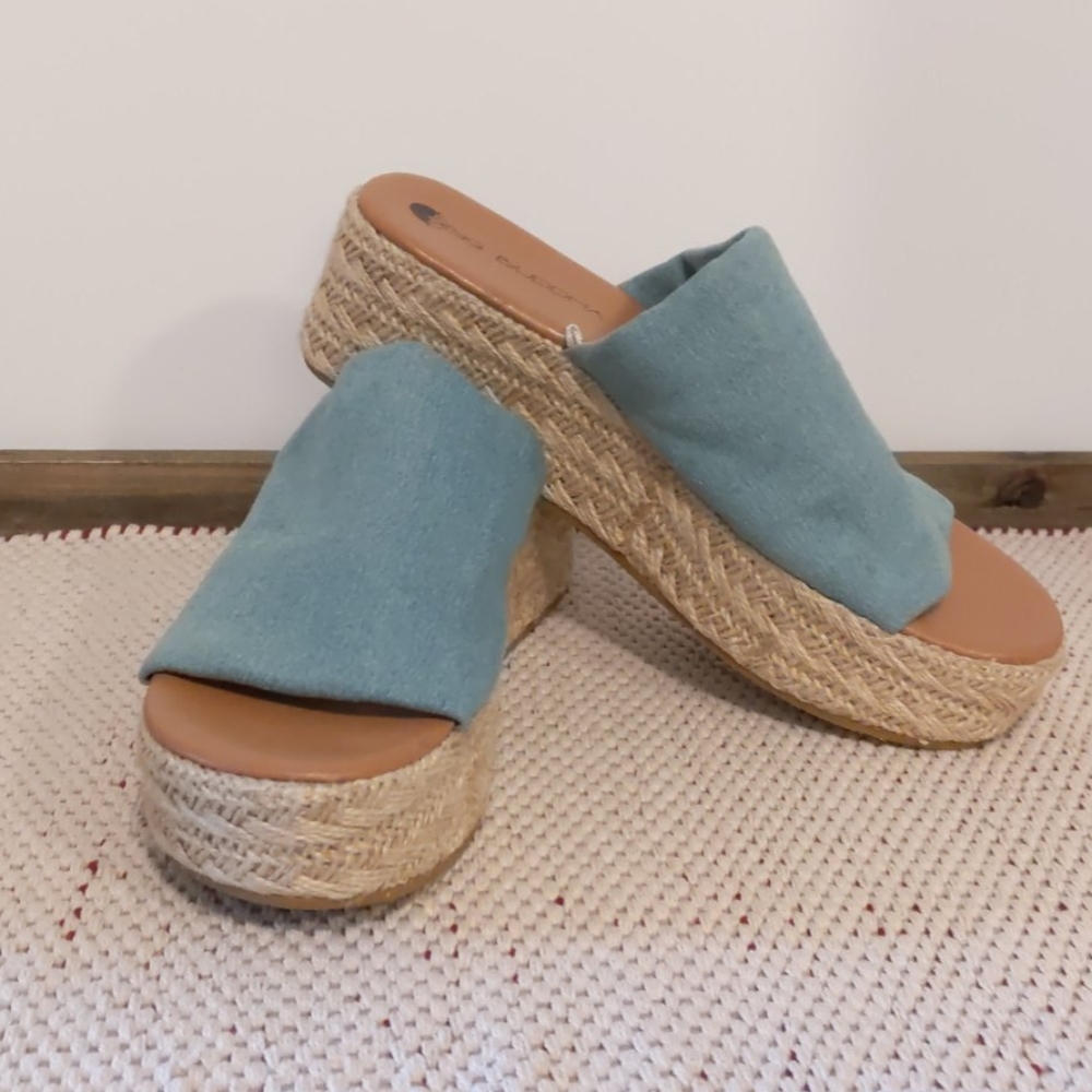 Big Buddha Open Toed Wedge